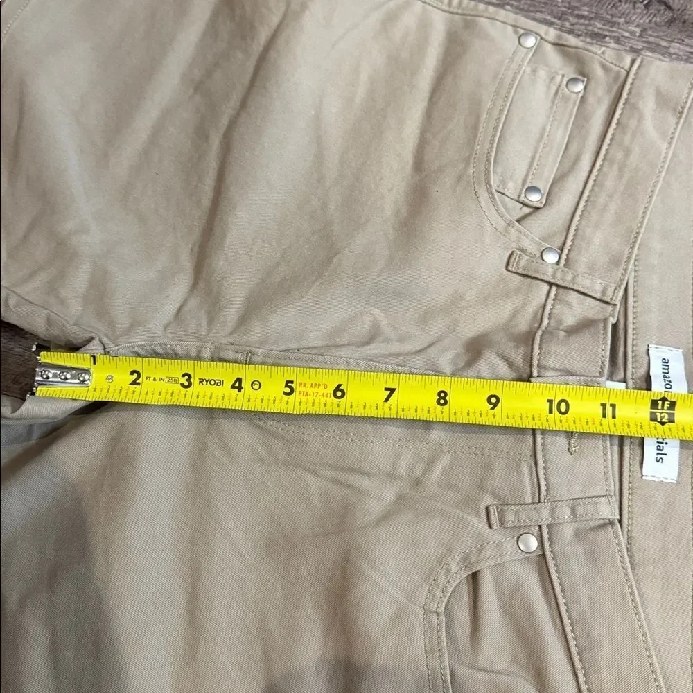 2 Colors Available Amazon Essentials Men's Straight-Fit 7" In. Stretch 5-Pocket - Picture 4 of 5